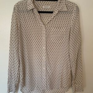 Equipment Silk Shirt S